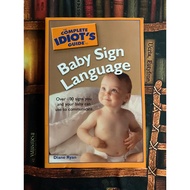 Baby Sign Language Complete Idiot's Guide Book Motherhood Family Parenting