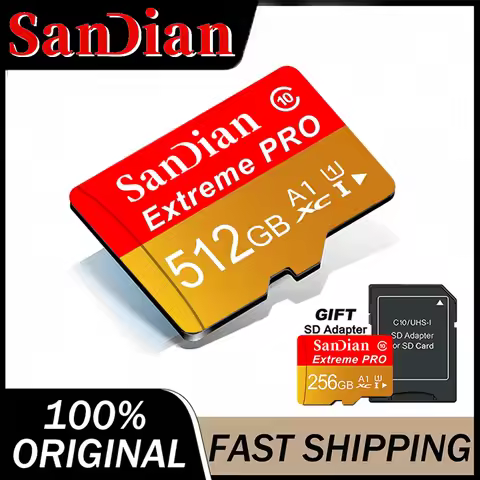 Memory Card Elite 512GB 256GB 128GB 32GB Micro TF SD Card V90 SD Cards TF Cards Low Latency for Secu