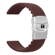 สายนาฬิกา Tissot Lilock t41 นาฬิกายางซิลิโคนสำหรับผู้ชาย Junya Suchi พร้อมนาฬิกาสปอร์ตกันน้ำแบบนุ่ม