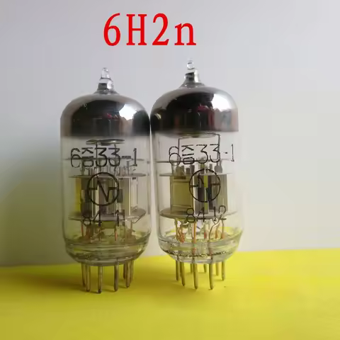 Soviet 6H2N vacuum tube upgrade replace 6H2 6N2 tube DIY audio amplifier