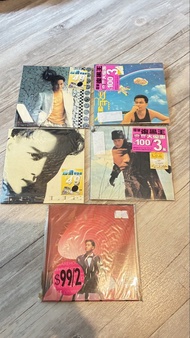 張國榮summer romance , virgin snow 復刻王cd x5