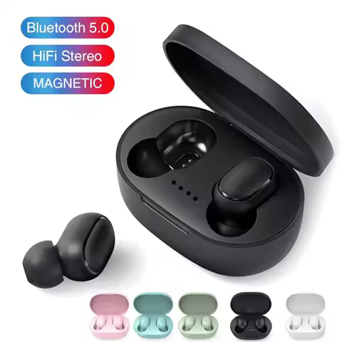 TWS A6S Headset Wireless Earphones Bluetooth Headphones Sport LED Display Touch Stereo Fone Bluetoot