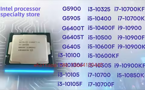 i5-10400 i5-10400F i5-10500 i5-10600KF i7-10700 i7-10700KF