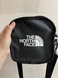 The north face正方形黑色斜孭袋