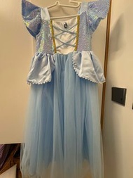 公主藍色禮服