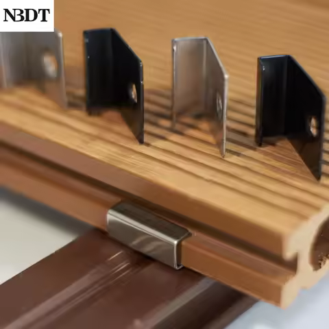 40Pcs Stainless Steel WPC Composite Deck Starter Ender Clip