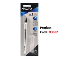 X-ACTO X3602 No.2 Knife With Safety Cap, 079946360202 (2865401036021)