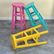 Solid wood bar stool, bar chair, high stool, bar stool, bar chair, workshop stool