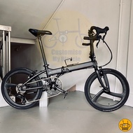 🐃 Crius Master 22” 𝗠𝗥𝗧/𝗕𝘂𝘀-𝗳𝗿𝗶𝗲𝗻𝗱𝗹𝘆 Sensan 10s 𝗟𝗶𝗴𝗵𝘁𝘄𝗲𝗶𝗴𝗵𝘁 Folding Bicycle Carbon Wheel Silverock