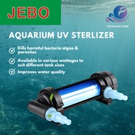 JEBO Aquarium External UV Sterilizer Filter Lamp UV Light for Aquarium fish tank | Lampu UV Pensteri
