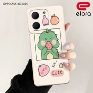 Oppo A5X 4G 2025 Case - Elloraa.id - Oppo A5X 4G Case - Dino Case Motif - Mobile Phone Protector - O