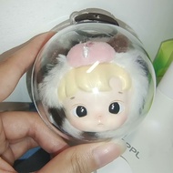 10cm Acrylic Sphere Case Vinyl Doll Protective Ball for Crybaby Hacipupu