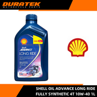 SHELL OIL ADVANCE LONG RIDE FULLY SYNTHETIC 4T 10W-40 1L