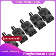 5PCS IEC C13 Power Plug Connector C13 Female Plug Power Adapter Connector 3 Pin Power Socket 250V 10