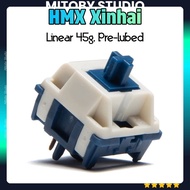 HMX Xinhai Linear switch HMX mechanical keyboard switch prelube 5 pin Mitoby Studio