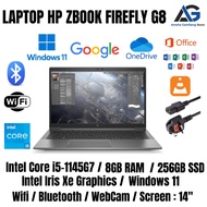 LAPTOP HP ZBOOK FIREFLY 14 G8 INTEL CORE i5 11th GEN 14" FHD - 32GB RAM - 1TB SSD - WINDOWS 11