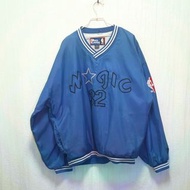 三件7折🎊 Proplayer NBA 長袖風衣 防風長袖 長T 罩衫 風衣 外套 藍 極稀有 韓國製 老品 復古 古著 vintage