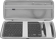 Geekria Hard Case Compatible with Logitech MX Keys Mini Advanced Wireless Illuminated Keyboard, and 