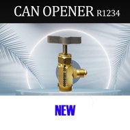 TOOL OPENER FOR R1234YF GAS CAN  + ADAPTOR (CAR AIRCOND AC) PEMBUKA ALAT R1234