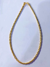 choker ชุบทอง 24k สร้อยคอ 40cm