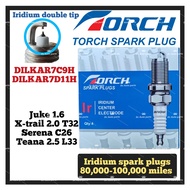 ORIGINAL TORCH IRIDIUM SPARK PLUG NISSAN JUKE 1.6 X-TRAIL 2.0 T32 SERENA C26 C27 TEANA 2.5 L33 DILKA