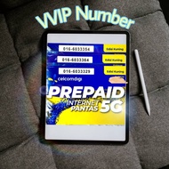 VIP Prepaid Number CelcomDigi Edisi Kuning 5G FREE 10gb 7 hari