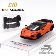 CM MODEL 1:64 765LT Papaya orange Diecast Model Car