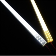5-Pack 12VDC LED Under-Cabinet Light 5X50CM Slim 10W Hard Strip Dual Row Tape Low Profile Aluminium
