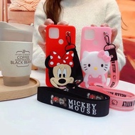 SOFT CASE KARAKTER DISNEY DOMPET KOIN + GANTUNGAN TALI REDMI POCO M3/REDMI 9/REDMI 9C/REDMI 9A/REDMI 9T/REDMI 7/REDMI GO/REDMI S2