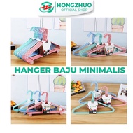 New Hongzhuo Hanger Kawat up Warni Isi Stainless Warna 10Pcs Original