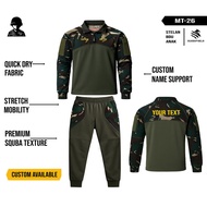 Tactical MiniTrucker Boys' Suit – Custom Name BDU T-Shirt & Pants Outdoor Clothes/.