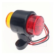 8LED 12V/24V Red &amp; Amber Side Marker Light Truck Light Indicator Trailer Truck Lorry Caravan Safety Warning Turn Signal