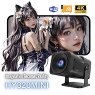 HY320MINI-A 4K Short-Throw Projector with Android 13.0, 2GB RAM, 16GB Storage, Sealed High-Quality S