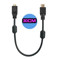 Short Micro HDMI Cable 4K 60Hz Bi-direction HDMI to Micro HDMI Adapter Cable for GoPro Hero 7 Black 