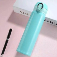 Botol Minum Tumbler Costum Nama Foto Logo Untuk Air Panas Dingin Tahan Lama Buat Hadiah Kado