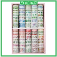 [FRENECI2] 100 Rolls Washi Tape Sticker Paper Masking Decorative Tape