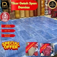 Tikar Getah Span  (Size 1 Meter X 1.83 Meter Tebal 1mm) Span Rubber Mat New Design Floor Mats Design DAMIAS COMFORT