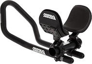 Profile Designs Airstryke V2 Aluminum Clip-on Aerobars Ano Matte Black, Adjustable Stack and Reach