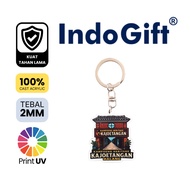 GANTUNGAN IndoGift Acrylic Keychain Type 9 Souvenir Typical Malang Souvenir