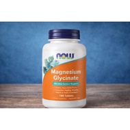 Daigou-Magnesium Glycinate NOW Foods Magnesium Tablets, 180 1 Can