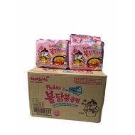 ❗❗HOT Sale❗❗ SAMYANG มาม่าเกาหลี CARBONARAรส คาโบนาร่า สีชมพู่!! 130g 1ลัง/บรรจุ8แพค/จำนวน40ซอง ส่ง 