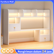 Rak Buku Kayu Rak Susun Desktop Adjustable Rak Penyimpanan Serbaguna Desktop Organizer