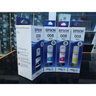 Epson 008 BK, Cyan, Magenta, Yellow printer ink