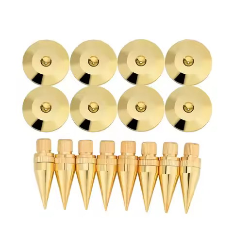 Isolation Stand Gold Speaker Spikes Copper Speaker Feet Pad Base Pad Feet Speaker Amplifier