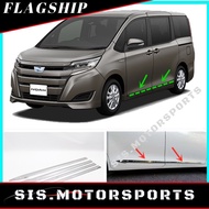 TOYOTA NOAH R80 2014 - 2021 Side Door Body Molding Garnish Trim ABS Chrome 4 PCS / SET Legendary Car