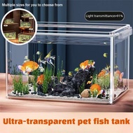 Fish bowl  Acrylic fish tank Ecological fish tank Shatter resistant fish tank Crystal clear fish bow