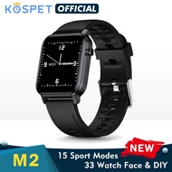 Smartwatch สมาร์ทวอท 2021 KOSPET M2 Smart Watch Men Waterproof relogio inteligen Fashion Women For Android IOS Xiaomi Huawei Sport Smartwatch For KidSmartwatch สมาร์ทวอท Rose Gold Color