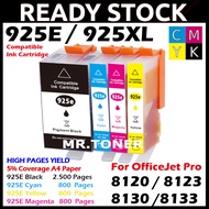 Compatible Ink Cartridge HP 925E HP 925XL HP 925 HP925 Use For HP OfficeJet Pro  8120 8123 8130 8133