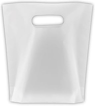 HEADS MMT-6 Handbags W7.1 x D2.4 x H7.9 inches (W180 x D60 x H200 mm), Translucent, 100 Pieces, Plai