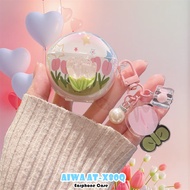 READY STOCK!For AIWA AT-X80Q Case Casing Soft Silicone DIY Creative Cat Earphone Case Cover